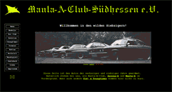 Desktop Screenshot of manta-a-club-suedhessen.de